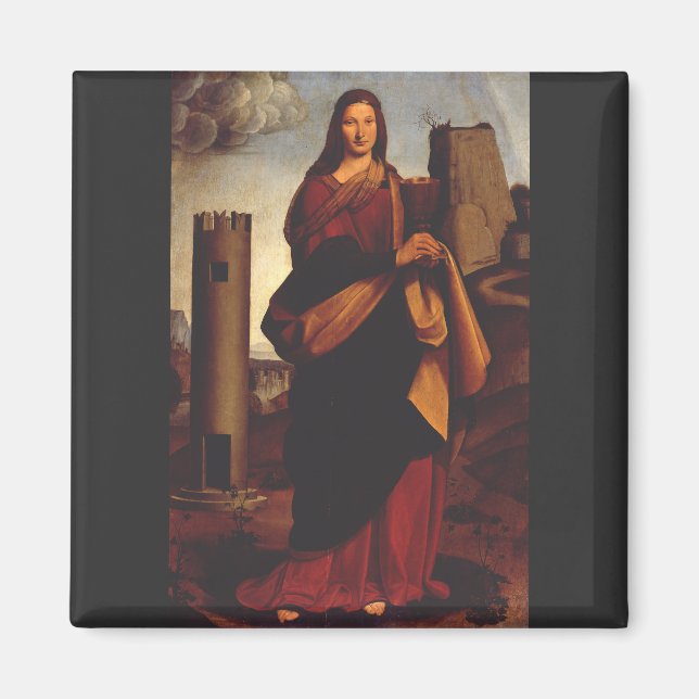 Aimant Sainte-Barbe par Giovanni Antonio Boltraffio (Devant)