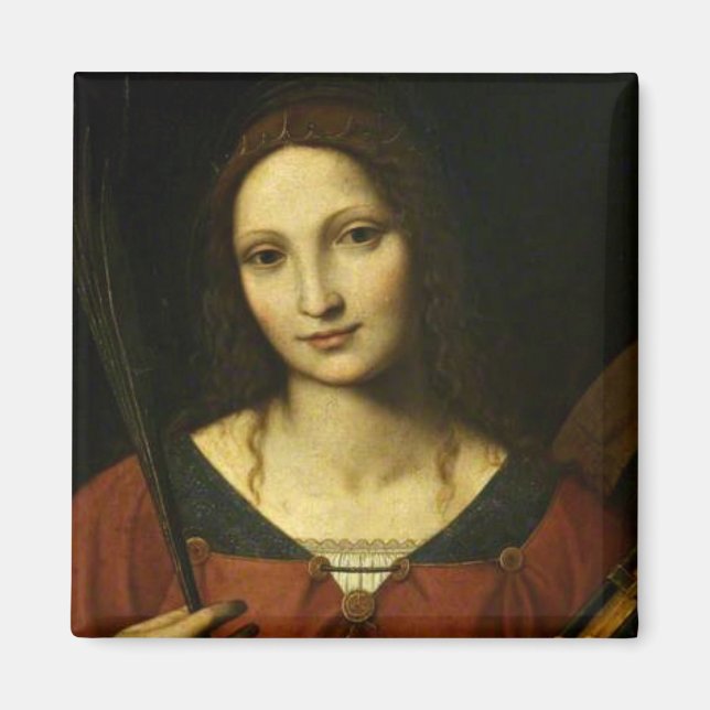 Aimant Sainte Catherine d'Alexandrie (Bernardino Luini) (Devant)