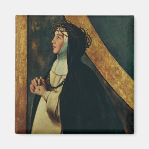 Aimant Sainte Catherine de Sienne par Juan Bautista Maino