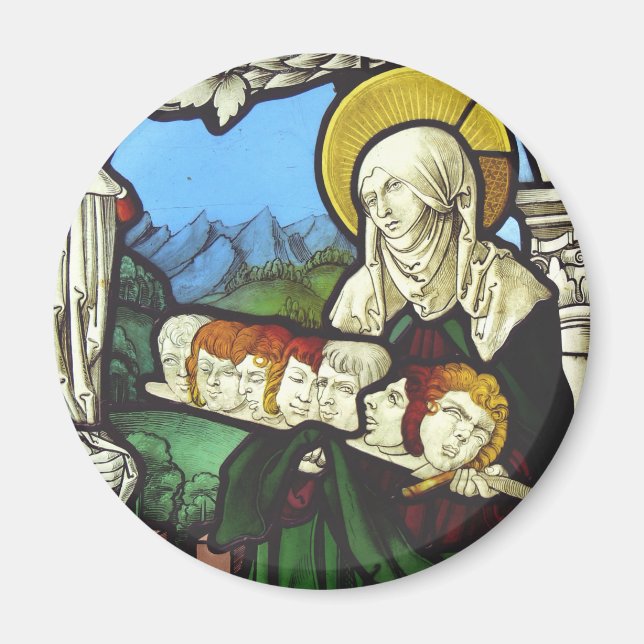 Aimant Sainte Félicité et les têtes de ses sept fils (Devant)