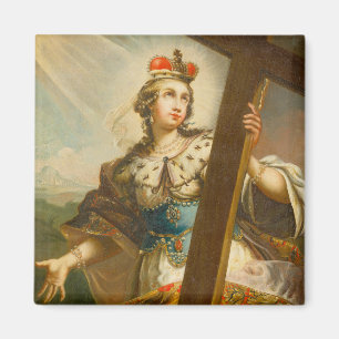 Aimant Sainte Hélène avec la Vraie Croix Art sacré