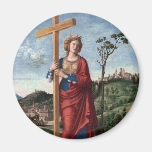Aimant Sainte Hélène avec la Vraie Croix Art sacré