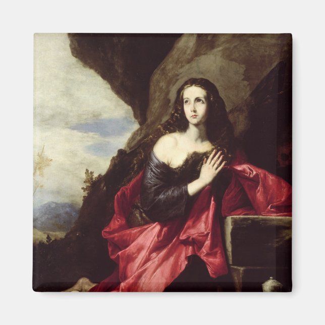 Aimant Sainte Marie-Madeleine ou Saint-Thais dans le dése (Devant)