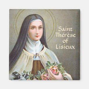 Aimant Sainte Thérèse de Lisieux la Petite Fleur (BJE 01)
