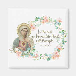 Aimant Sainte Vierge Marie Fatima Religieuse Catholique