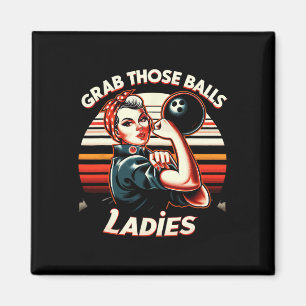 Aimant Saisissez Ces Quilles De Bowling Drôle De Quilleur