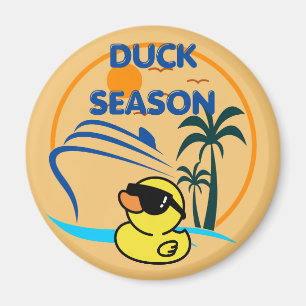 Aimant Saison Canard en Caoutchouc Porte