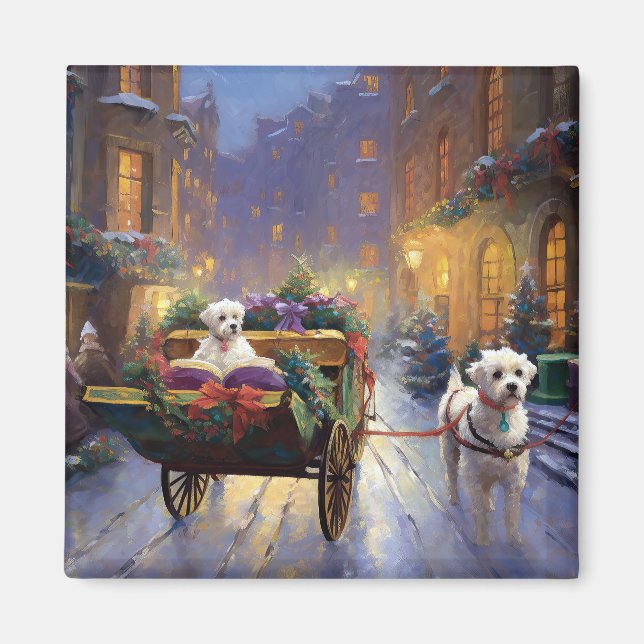 Aimant Saison de Noël maltaise (Devant)