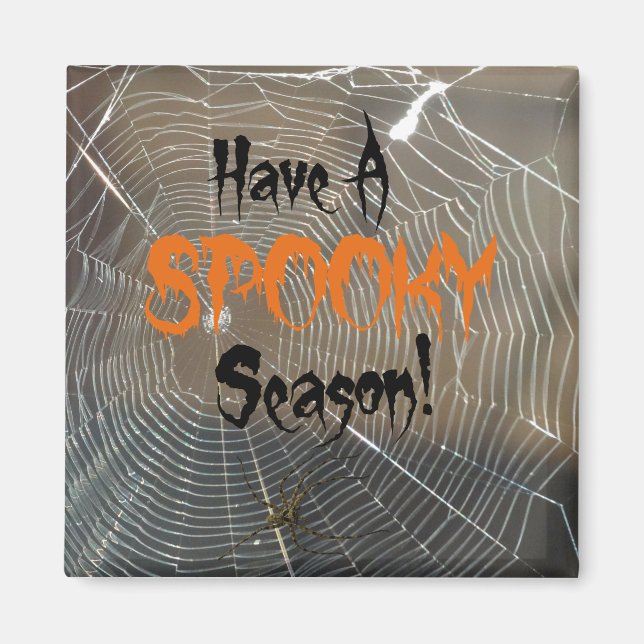 Aimant Saison ÉFFRAYANTE cet Halloween sur un (Devant)
