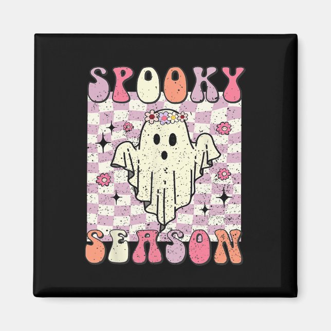 Aimant Saison Éffrayante d'Halloween (Devant)