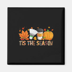 Aimant Saison Leopard Citrouille Badminton Halloween Fall