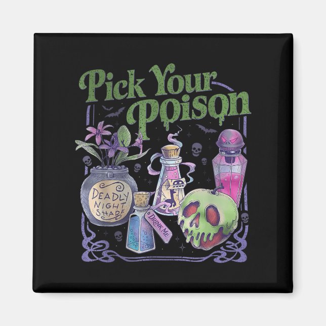Aimant Saison Soky Vintage Ison Halloween (Devant)