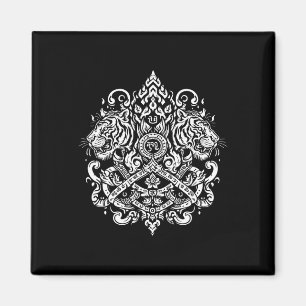 Aimant Sak Yant Muay Mixed martial art thaïlandais Tattoo