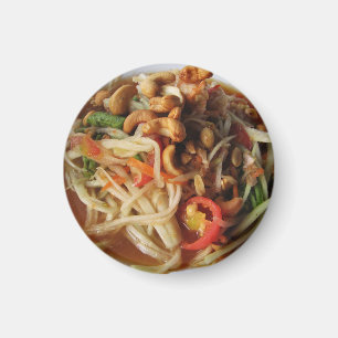 Aimant Salade de Papaya épicée Ayutthaya [Som Tam] avec C