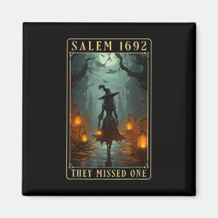 Aimant Salem 1692 Ils Ont Manqué Une Sorcière Halloween