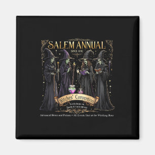 Aimant Salem Annual 1692 Witches Convention Halloween Vin