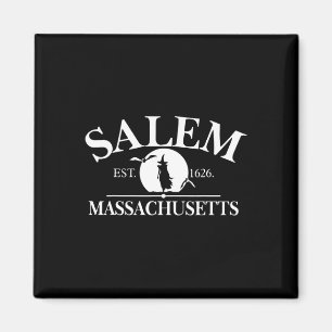 Aimant Salem La Ville Des Sorcières Machusetts Ma Vintage