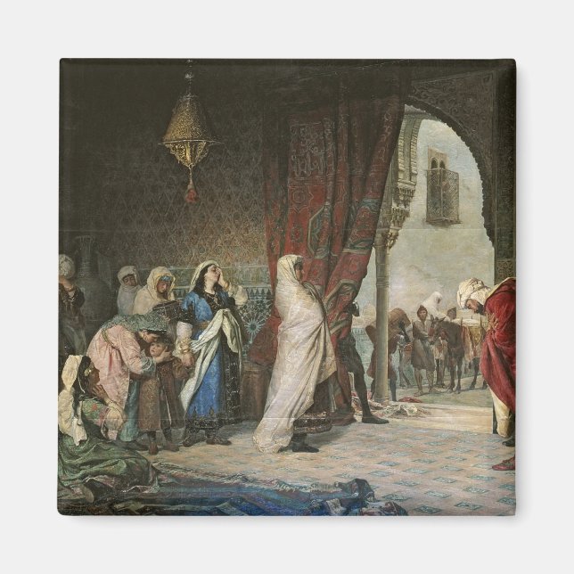 Aimant Salida del Boabdil, à l'Alhambra (Devant)