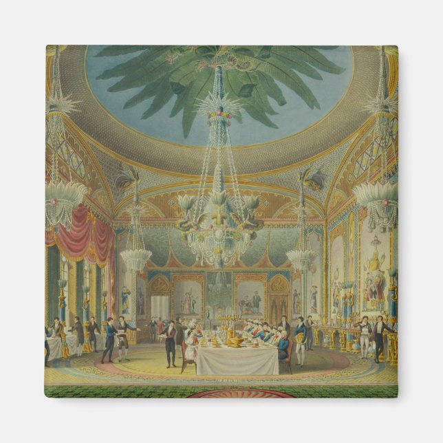Aimant Salle de banquets, de 'Vues du Pavillon Royal (Devant)