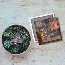 Salle de coucher du soleil de lecture confortable