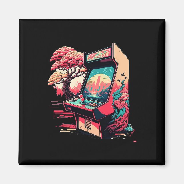 Aimant Salle de jeu vidéo 1 (Devant)