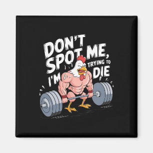 Aimant Salle de sport drôle ne me repérez pas je suis en