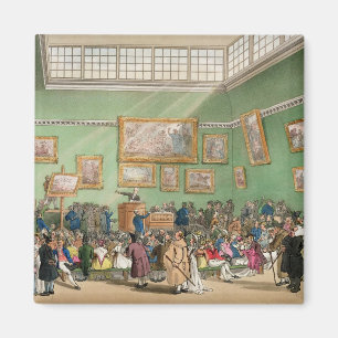 Aimant Salle de ventes Christie's, aquatinée par J. Bluck