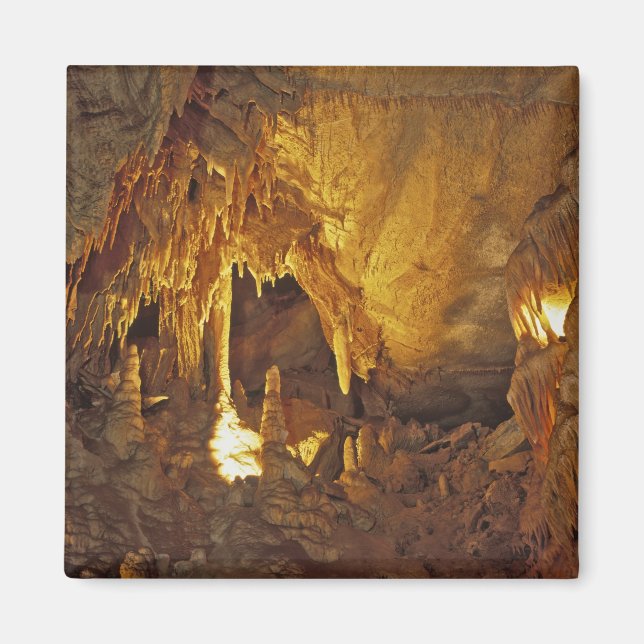 Aimant Salle des Draperies, Mammoth Cave National Park, (Devant)