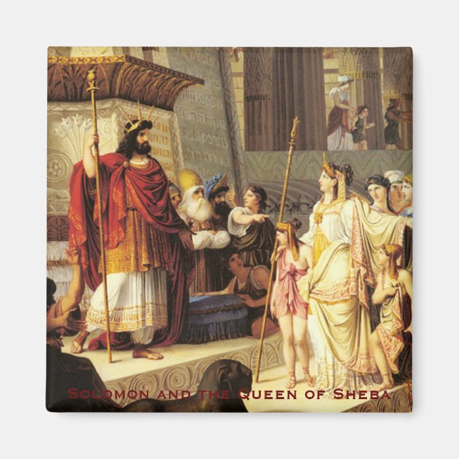 Aimant Salomon et la reine de Saba - Giovanni De Min (Devant)