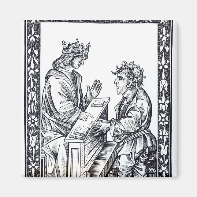 Aimant Salomon et Marcoul, illustration de (Devant)