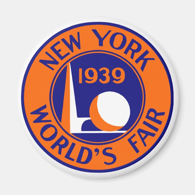 Aimant Salon mondial de New York 1939 (Devant)