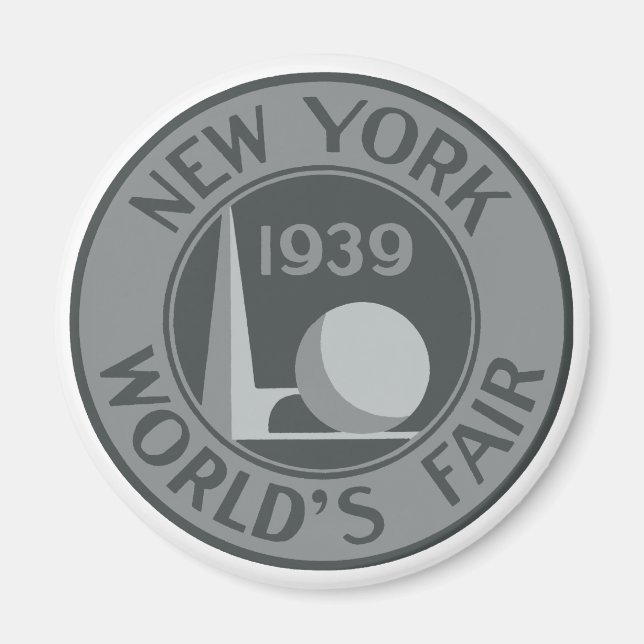 Aimant Salon mondial de New York 1939 (Devant)