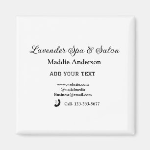 Aimant salon spa de voyage informations sur les invités p