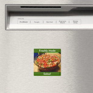 Aimant Salsa fraîchement préparée