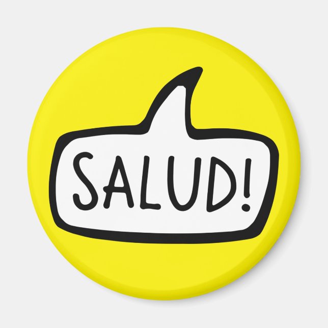 Aimant Salud! Breton Greeting Hello, Brittany, Brezhoneg (Devant)