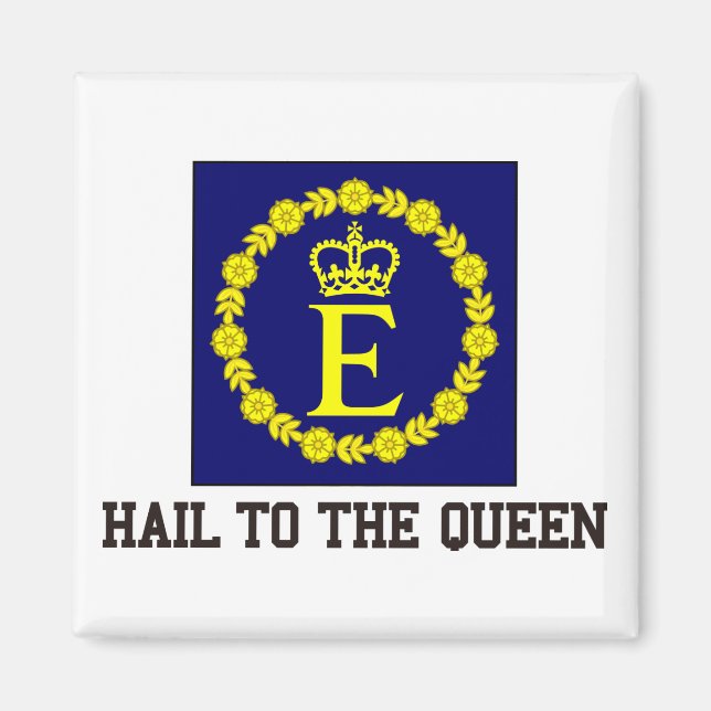 Aimant Salut À La Reine (Devant)