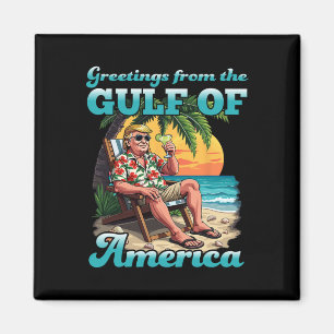 Aimant Salutation du golfe patriotique des États-Unis d'A