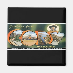 Aimant Salutations de Cody