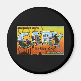 Aimant Salutations de Gary Indiana
