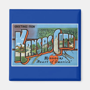 Aimant Salutations de Kansas City !