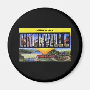Aimant Salutations de Knoxville Tennessee