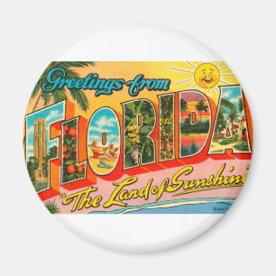 Aimant Salutations de la Floride