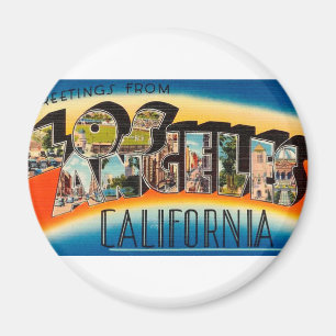 Aimant Salutations De Los Angeles