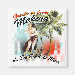 Aimant salutations de makena