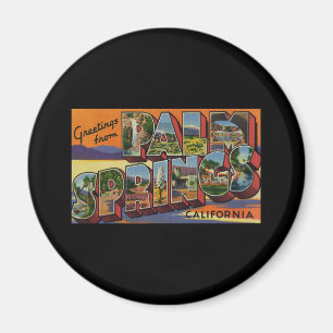 Aimant Salutations de Palm Springs la Californie