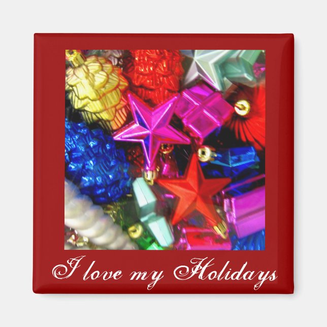 Aimant Salutations de saison_ (Devant)