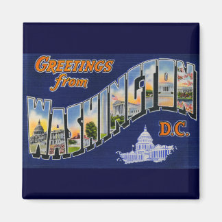 Aimant Salutations de Washington DC !