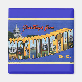 Aimant Salutations de Washington DC !