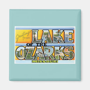 Aimant Salutations du lac de l'Ozarks !