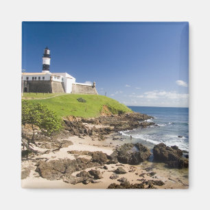 Aimant Salvador, Brésil. Porto da Barra et le
